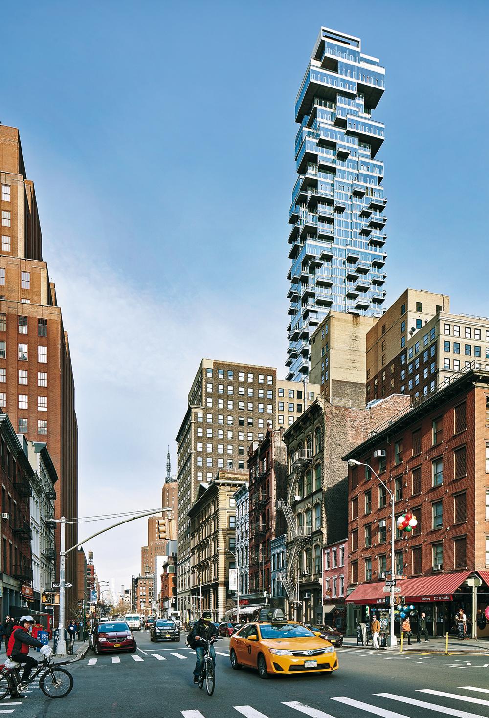 56 Leonard Street in New York, 2016
Architekten: Herzog & de Meuron