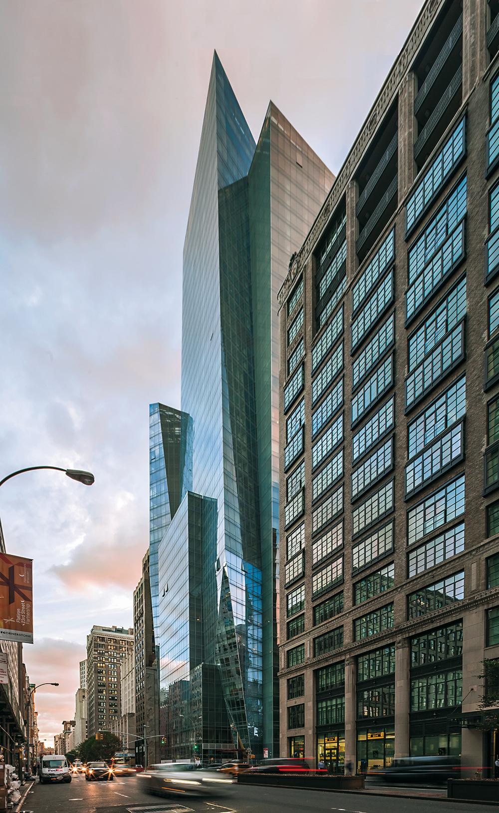 Prism Tower in New York, 2016
Architekt: Christian de Portzamparc