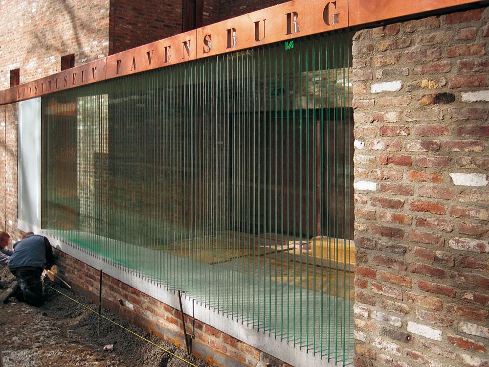 Wiederverwendung von Ziegeln beim Kunstmuseum Ravensburg von Lederer Ragnarsdóttir Oei Architekten