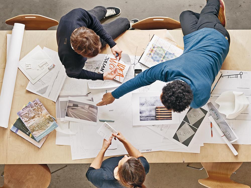 Design process in Snøhetta office