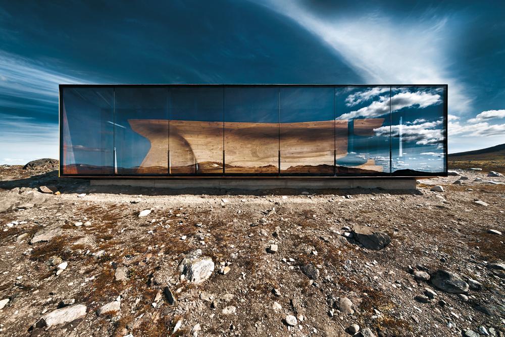 Tverrfjellhytta, Norwegian Wild Reindeer Pavilion, 2011, Hjerkinn, Dovre, Norwegen