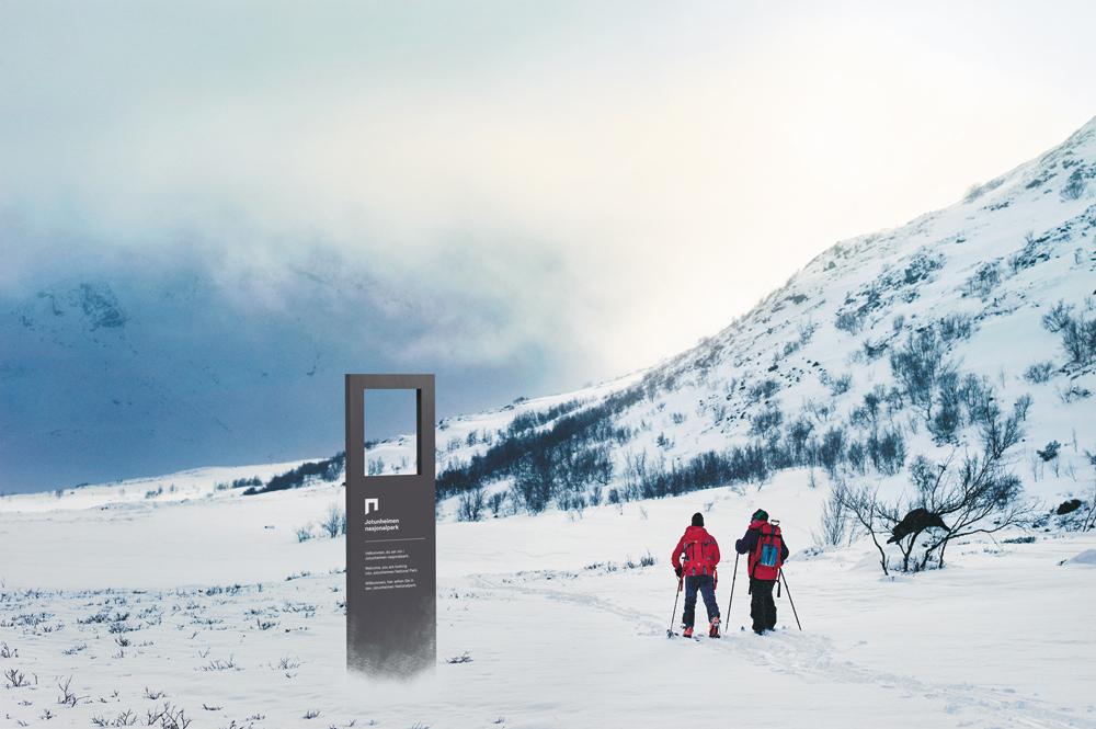Nationalparks in Norwegen, Brand Design, Visuelle Identität, Wegeführung & Signage, 2015