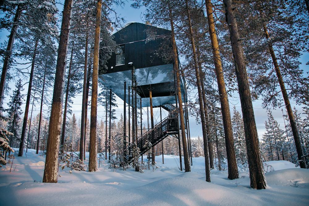 The 7th Room, Baumhotel, 2017, Harads, Schweden