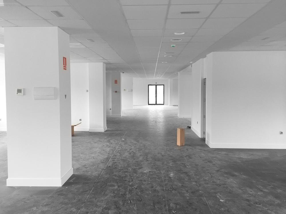 Raum vor dem Umbau.