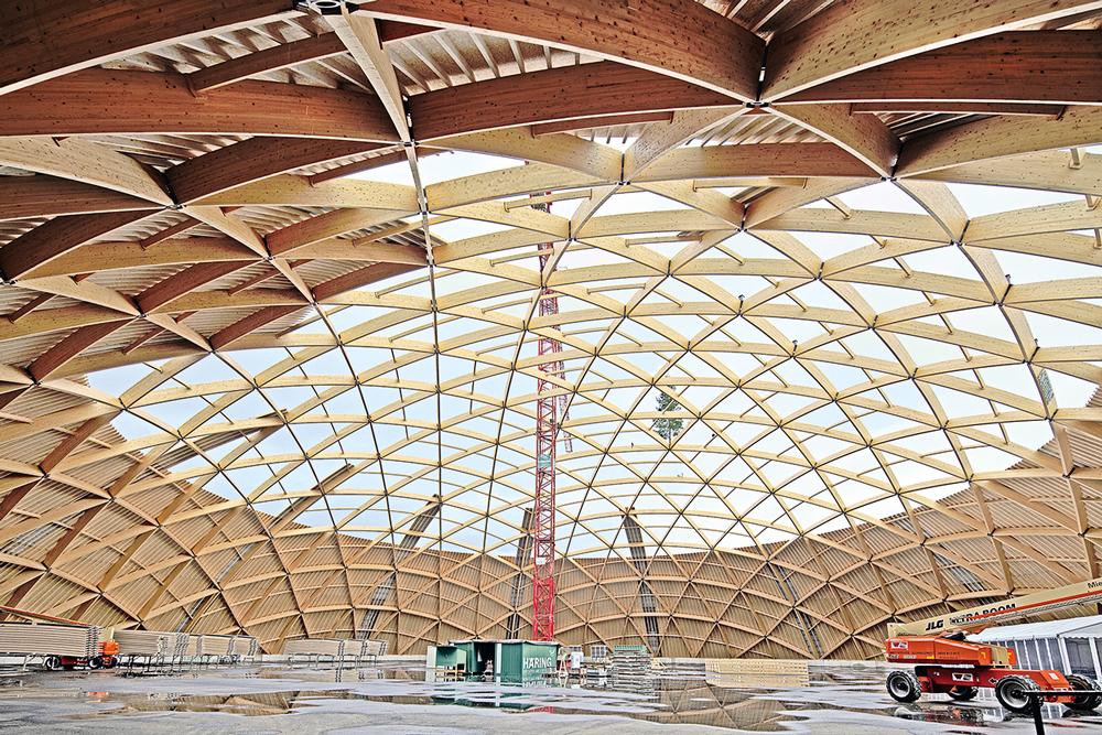 Saldome 2, Salzlagerhalle der Saline Riburg, Rheinfelden (CH), Jürg Fischer