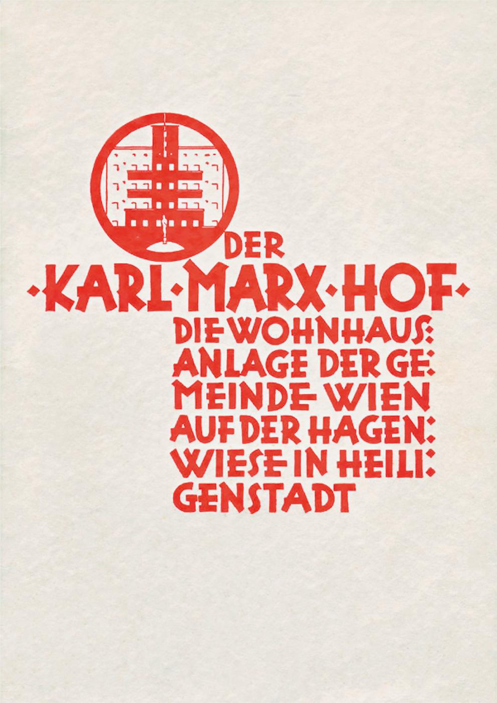 Der Karl-Marx-Hof im 19. Bezirk ist eines der Wahrzeichen von Wien. Die Wohnanlage für etwa 5000 Bewohner entstand von 1927–1930 nach den Plänen des Stadtbaumeisters Karl Ehn. Neben 1382 Wohnungen wurden auch Gemeinschaftsräume errichtet, darunter Kindergärten, eine Bibliothek und eine Zahnklinik.