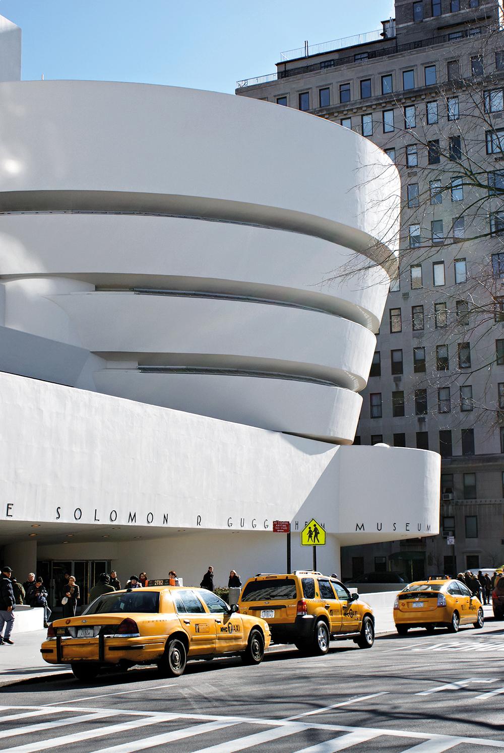 Raumgreifende Rampen aus sieben Jahrzehnten: Guggenheim Museum in New York von Frank Lloyd Wright (1957)