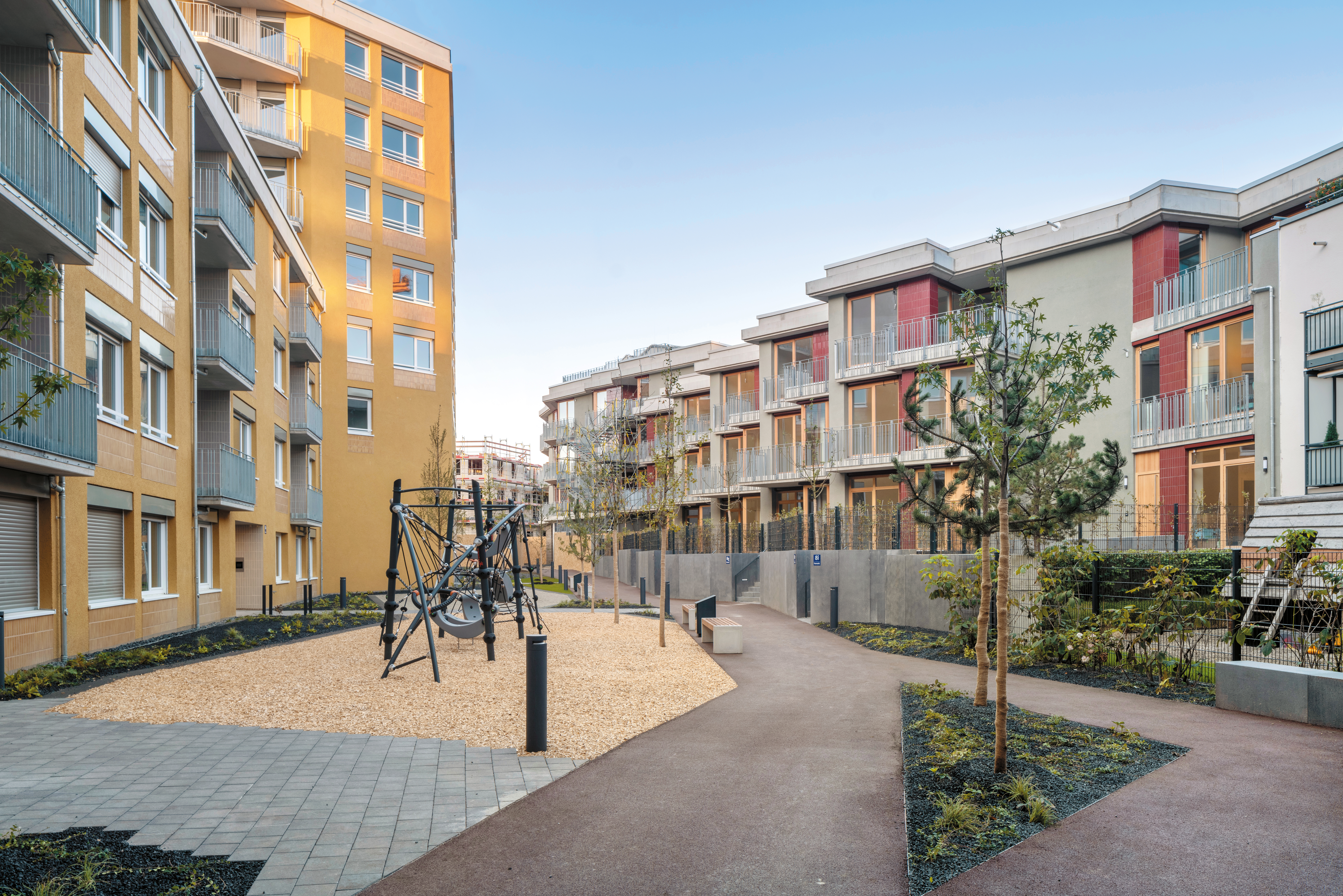 Ambitionierte Wohnungsbauten wie von bogevischs buero sind in München die Ausnahme.