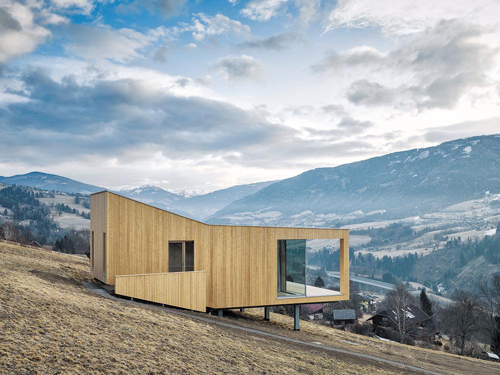 Kuhwiesenhanghaus in Kärnten