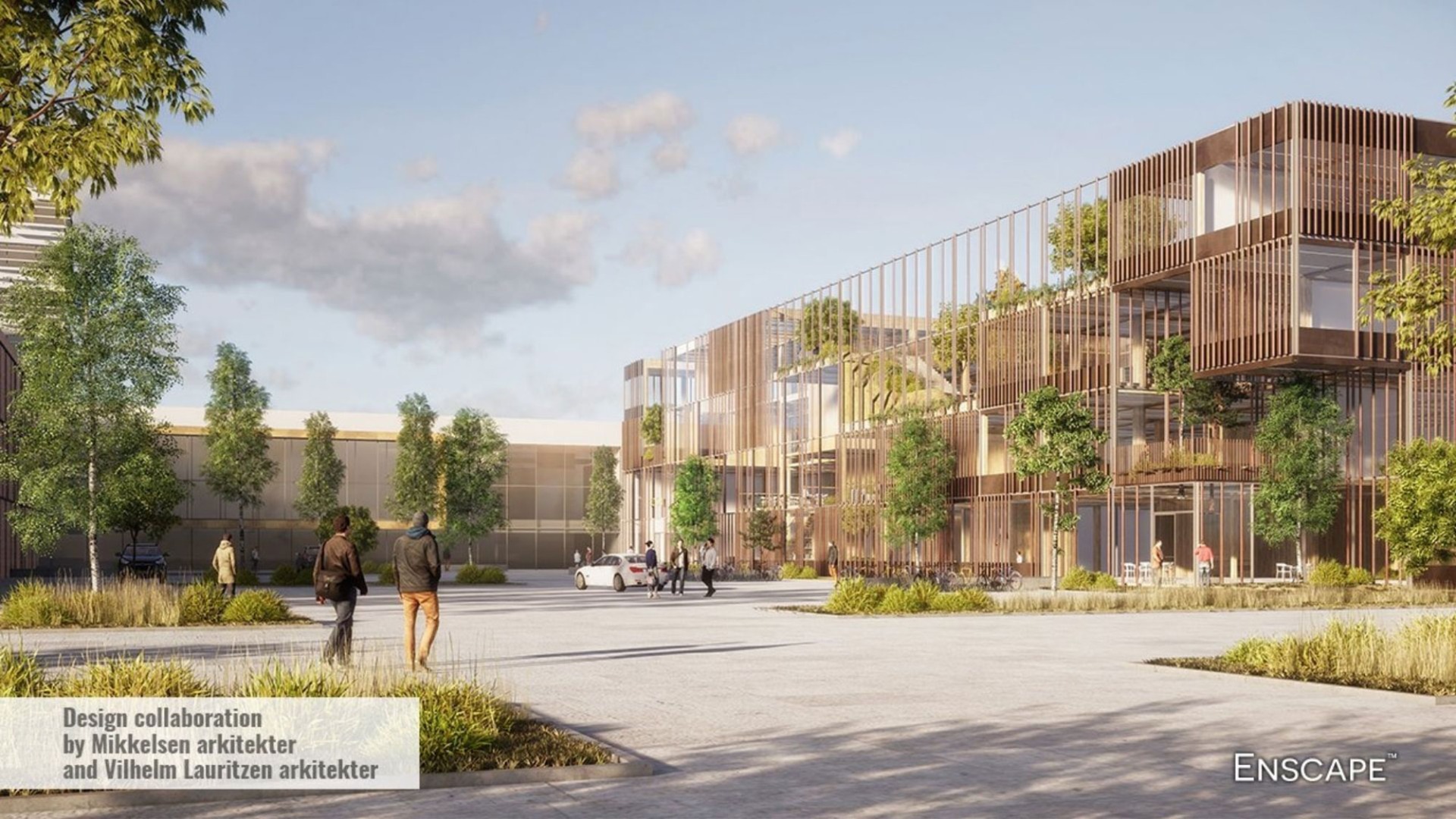 Projekt von Mikkelsen Arkitekter und Vilhelm Lauritzen Arkitekter.