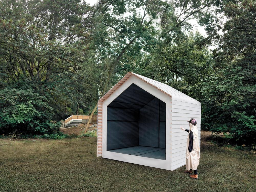Haus aus Papier