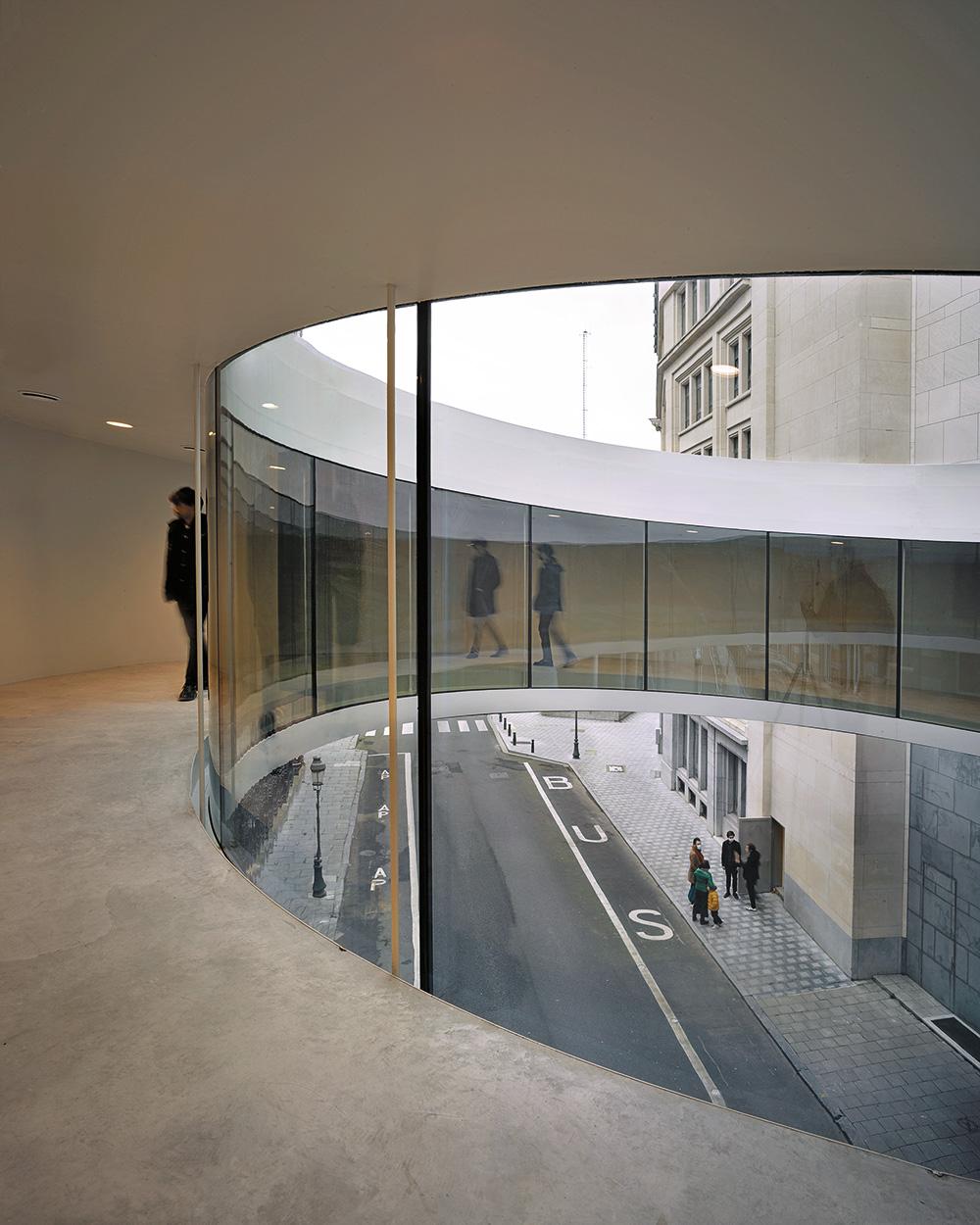 Fußgängerbrücke von Office Kersten Geers David Van Severen in Brüssel