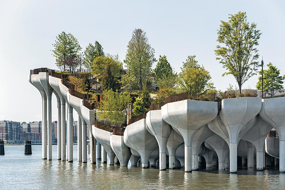 Little Island von Heatherwick Studio ist die neue Attraktion im New Yorker Meatpacking District.