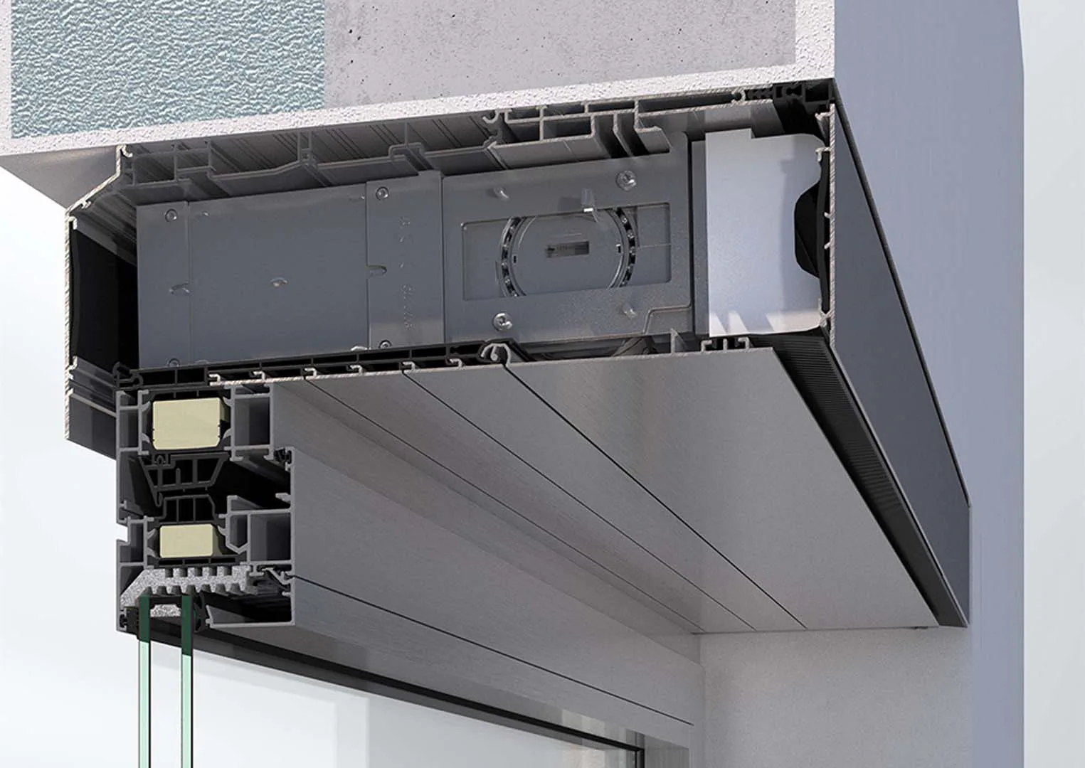 Schüco VentoTherm Twist ist in seiner Größe und seinem benötigtem Volumensstrom bis zu 140 m³/h skalierbar.