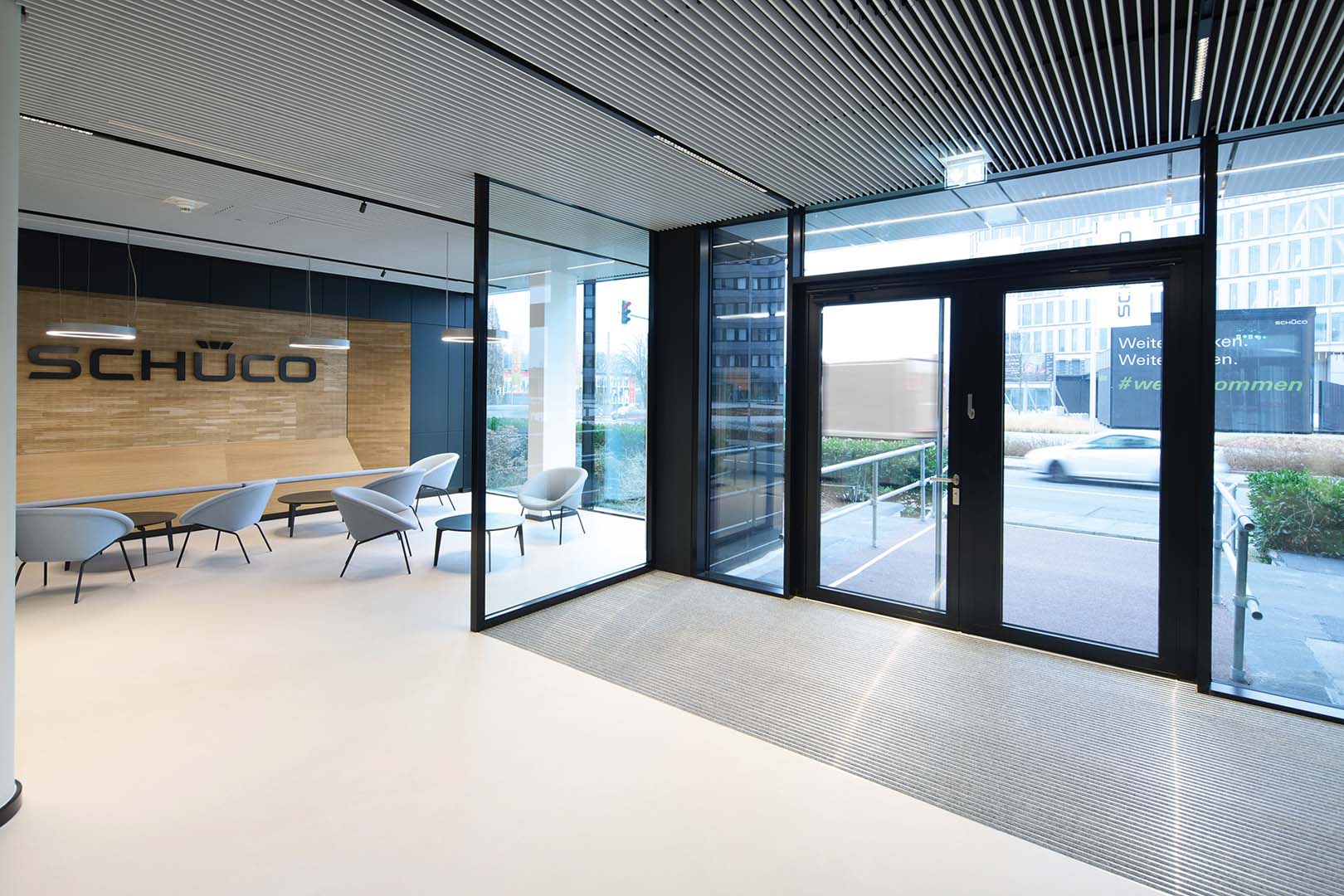 Zwischen Nachhaltigkeit und New Work: Schüco Corporate Services-Gebäude in Bielefeld