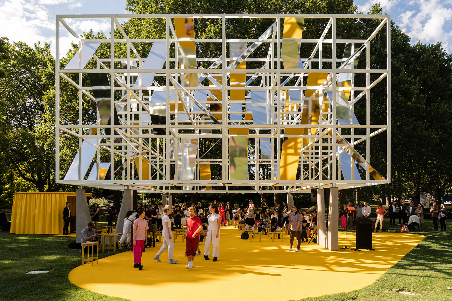 The Light Catcher: Pavillon von MAP Studio in Melbourne