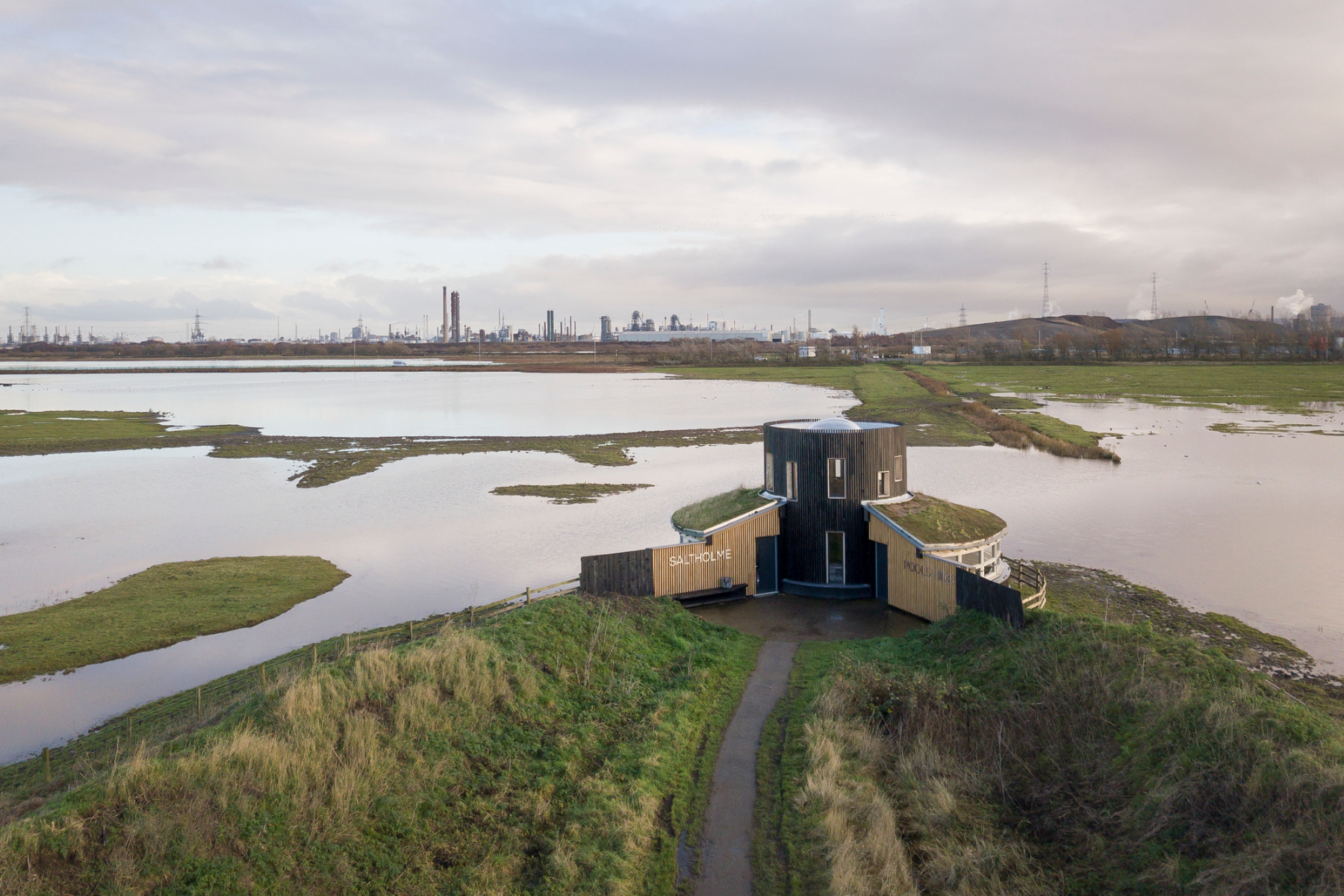 Saltholme Bird Hide von Child Graddon Lewis