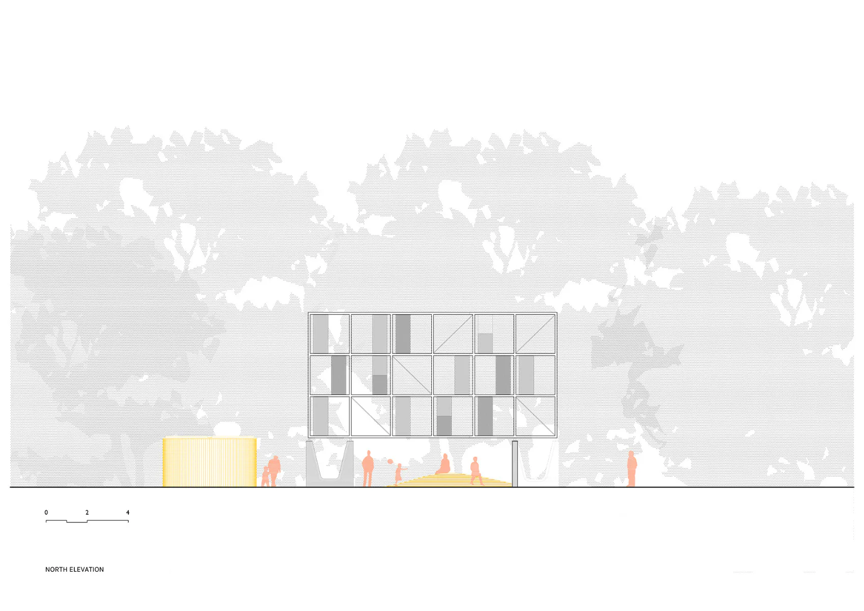 Ansicht Nord, Grafik