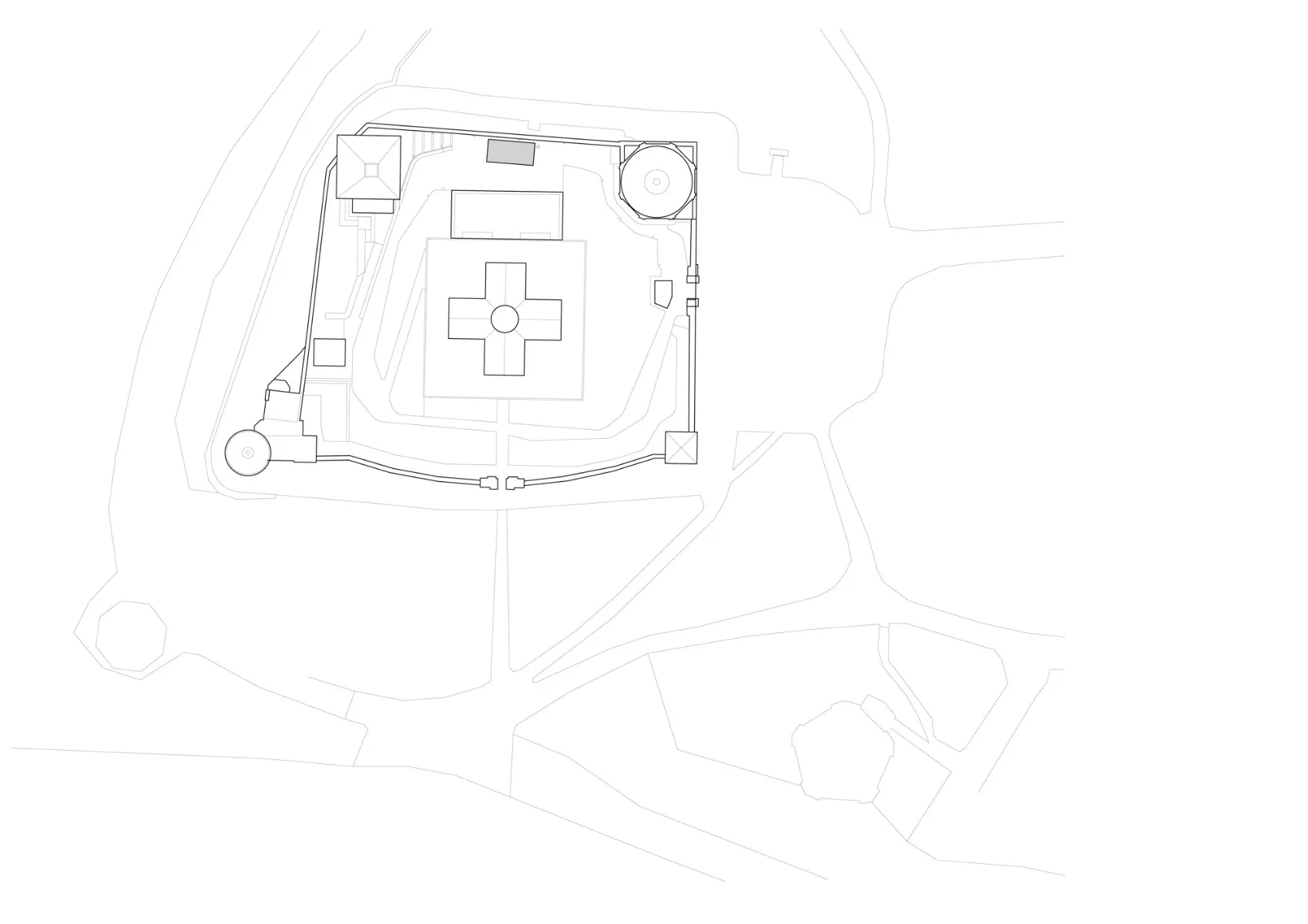 Lageplan, Grafik