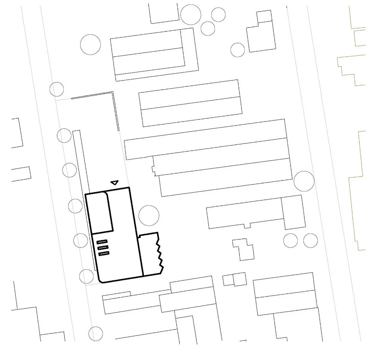 Lageplan, Grafik