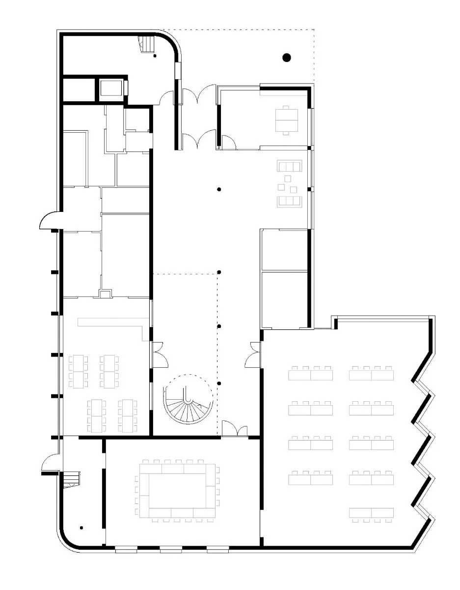 Grundriss EG, Grafik