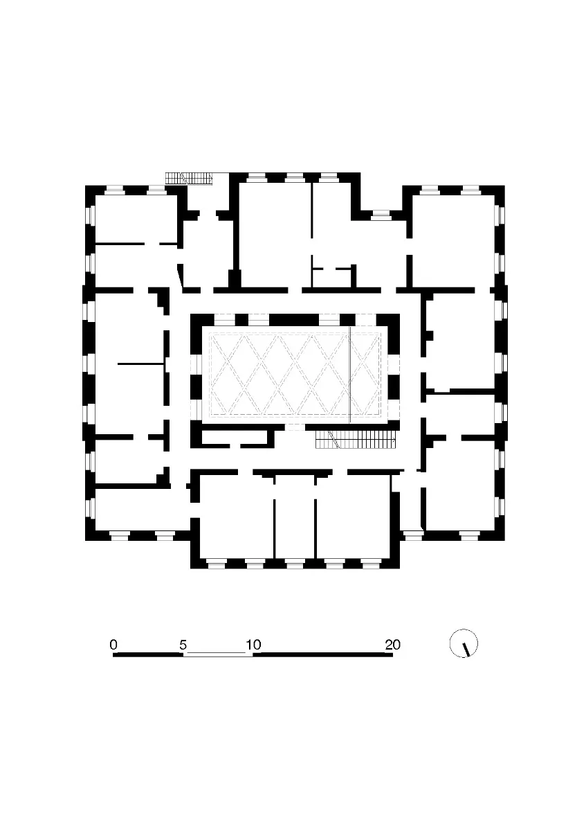 Grundriss OG, Grafik