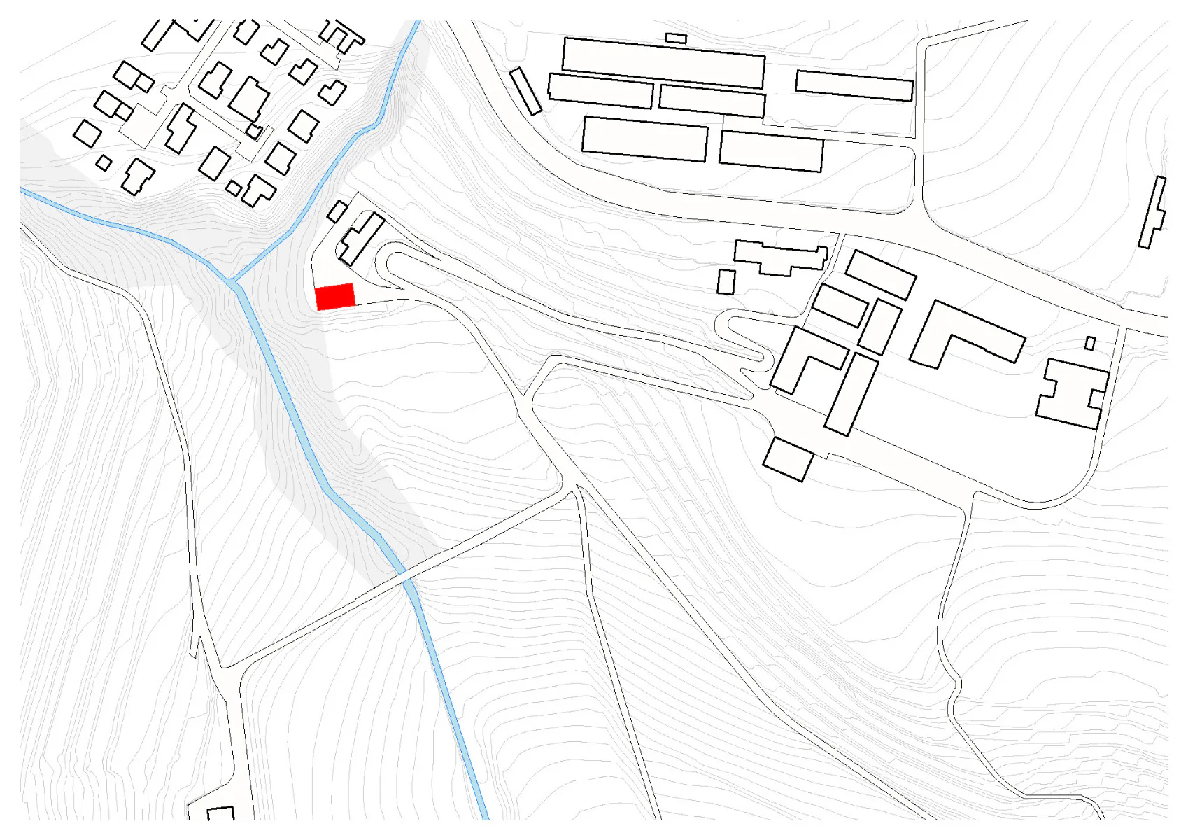 Lageplan, Grafik