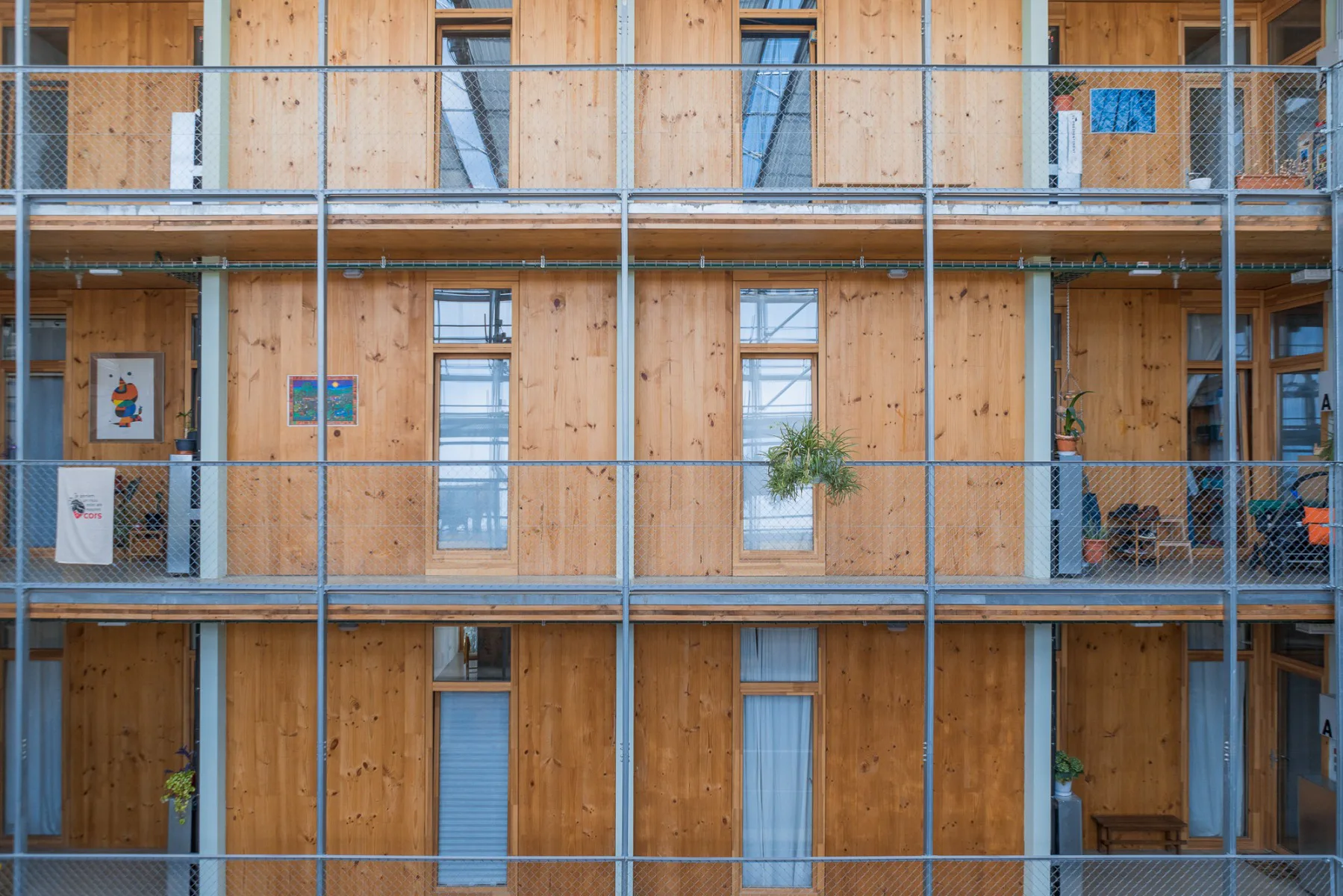 Genossenschaftsbau La Borda in Barcelona