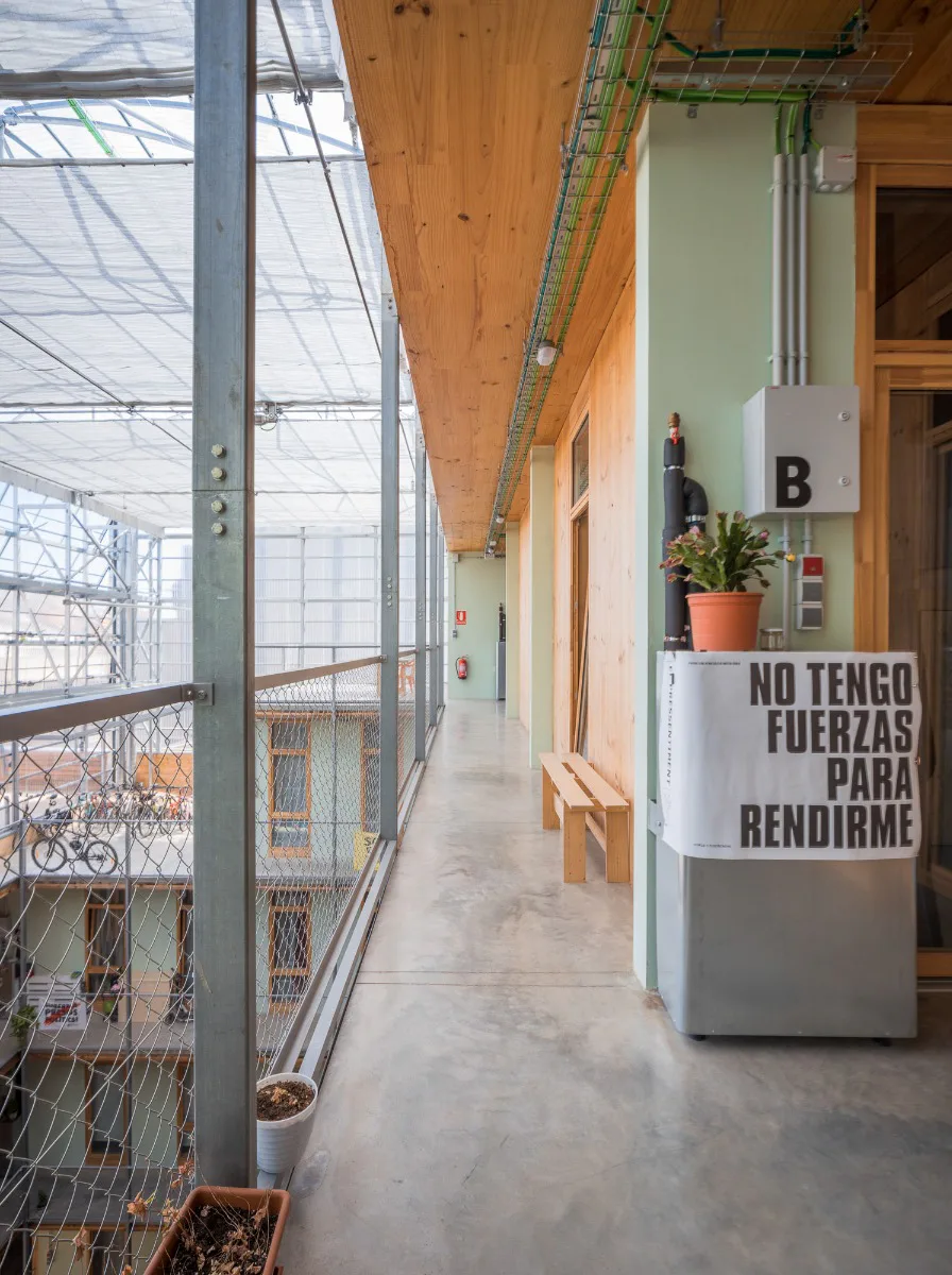 Genossenschaftsbau La Borda in Barcelona