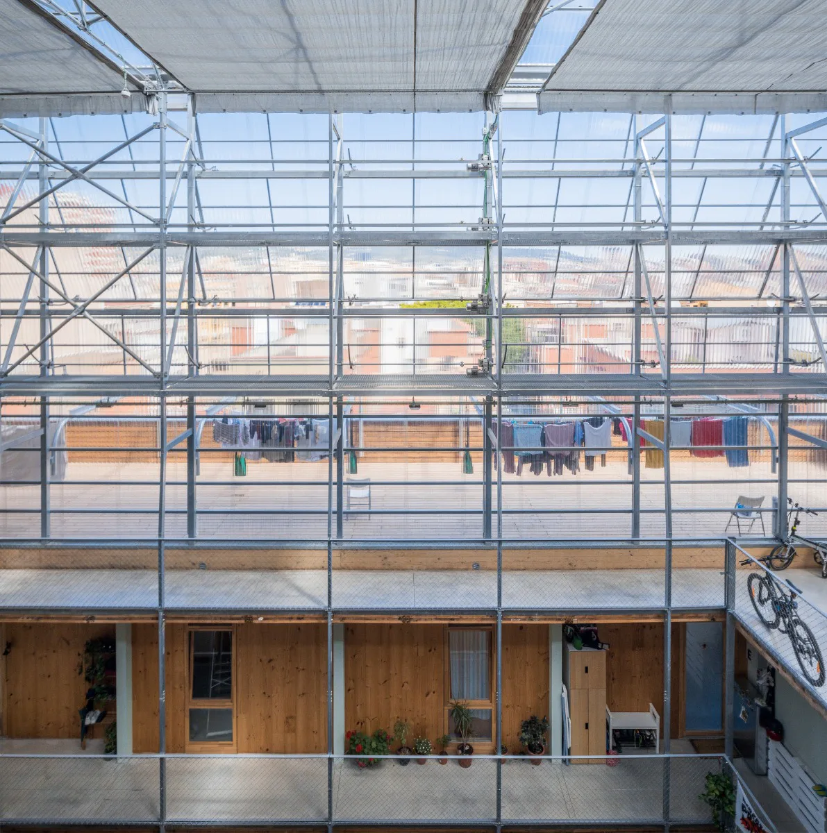 Genossenschaftsbau La Borda in Barcelona
