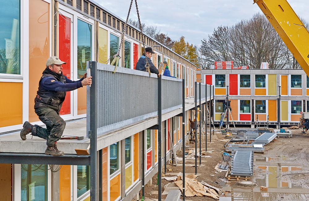Flüchtlingsunterkunft in Hannover