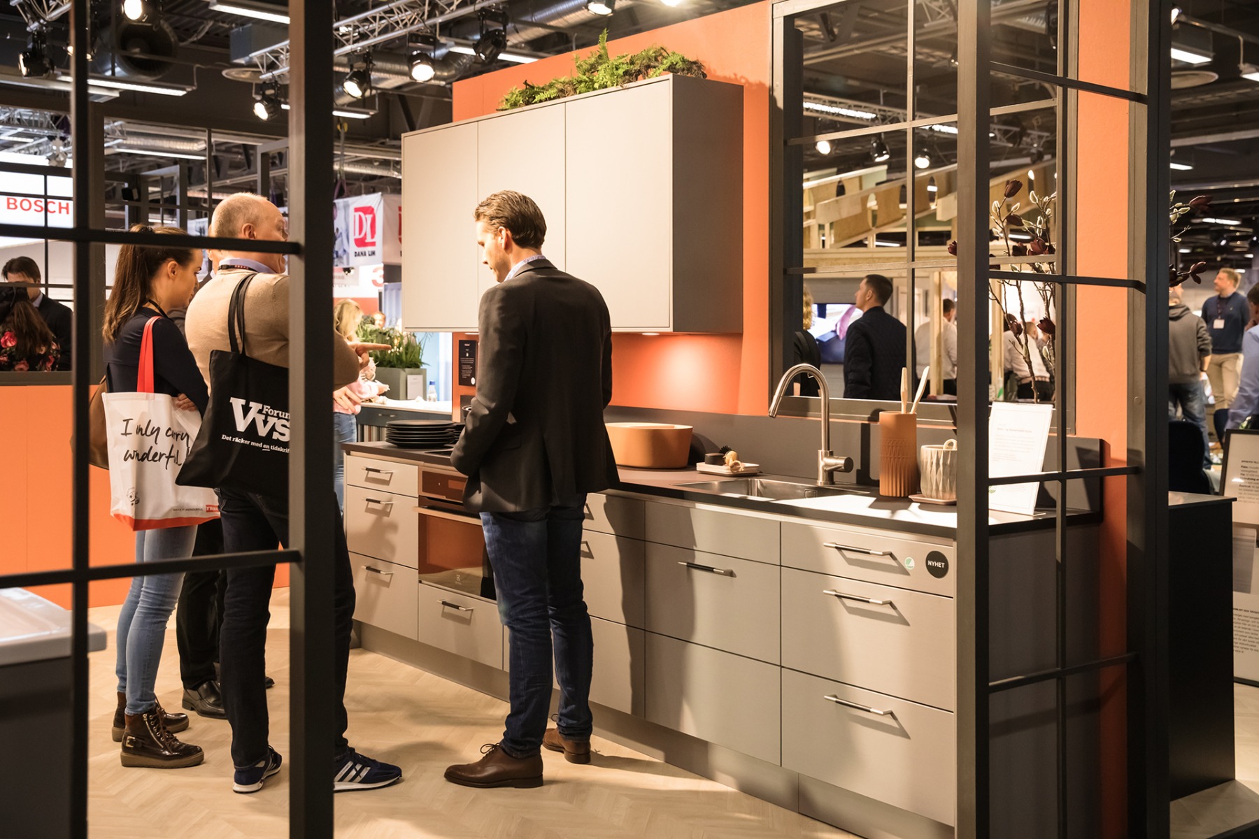 Baumesse des Nordens in Stockholm