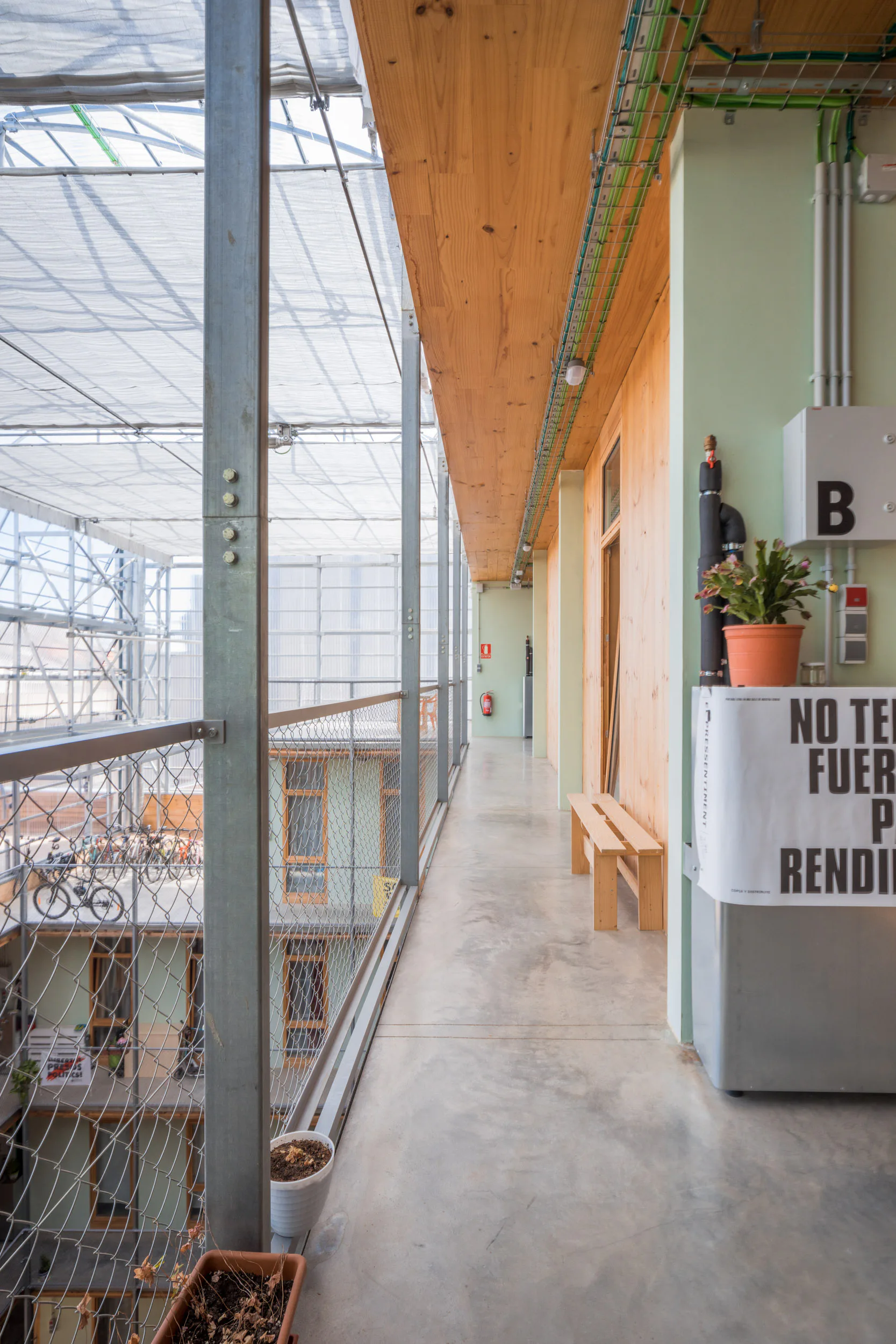 Genossenschaftsbau La Borda in Barcelona