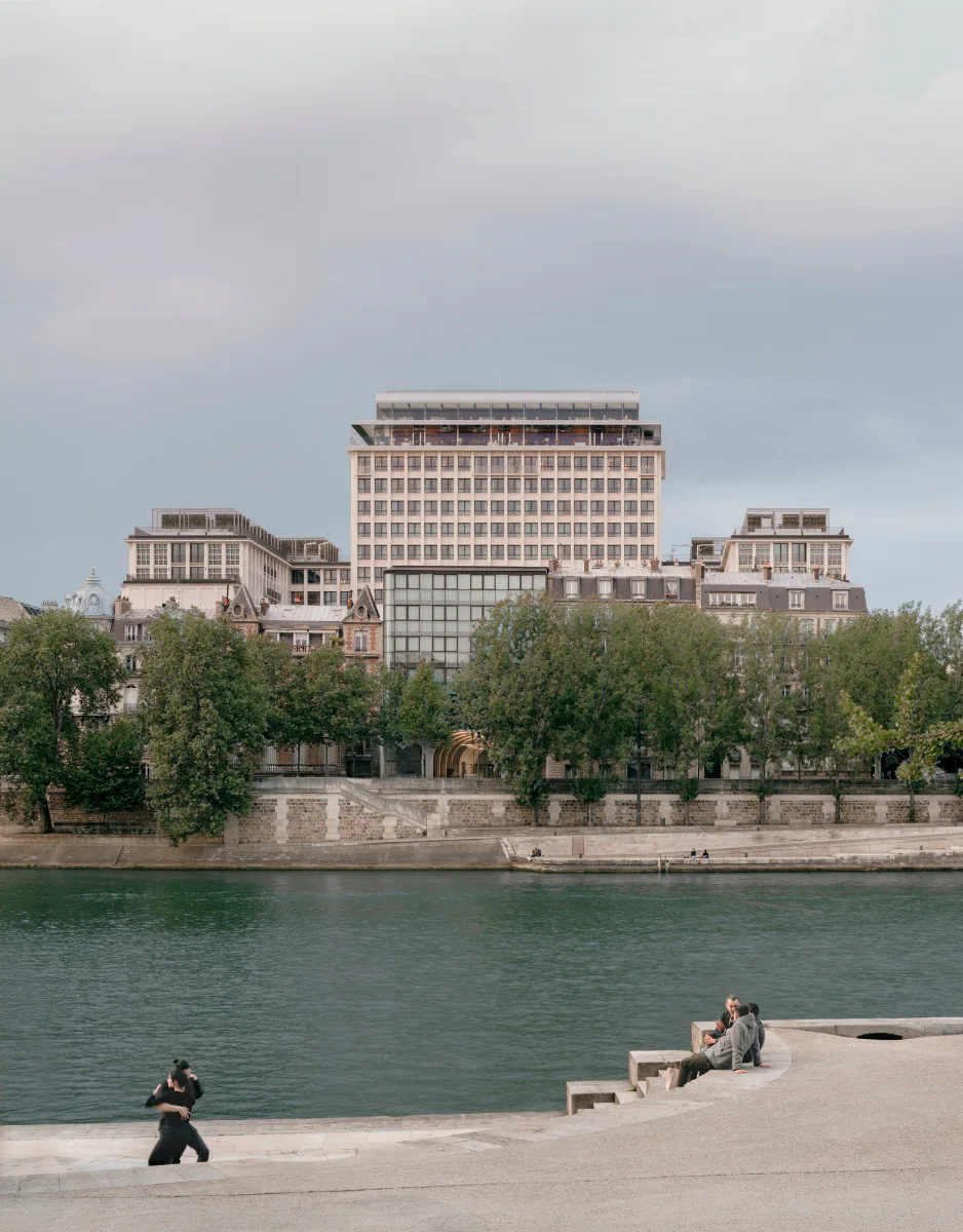 Blick über die Seine