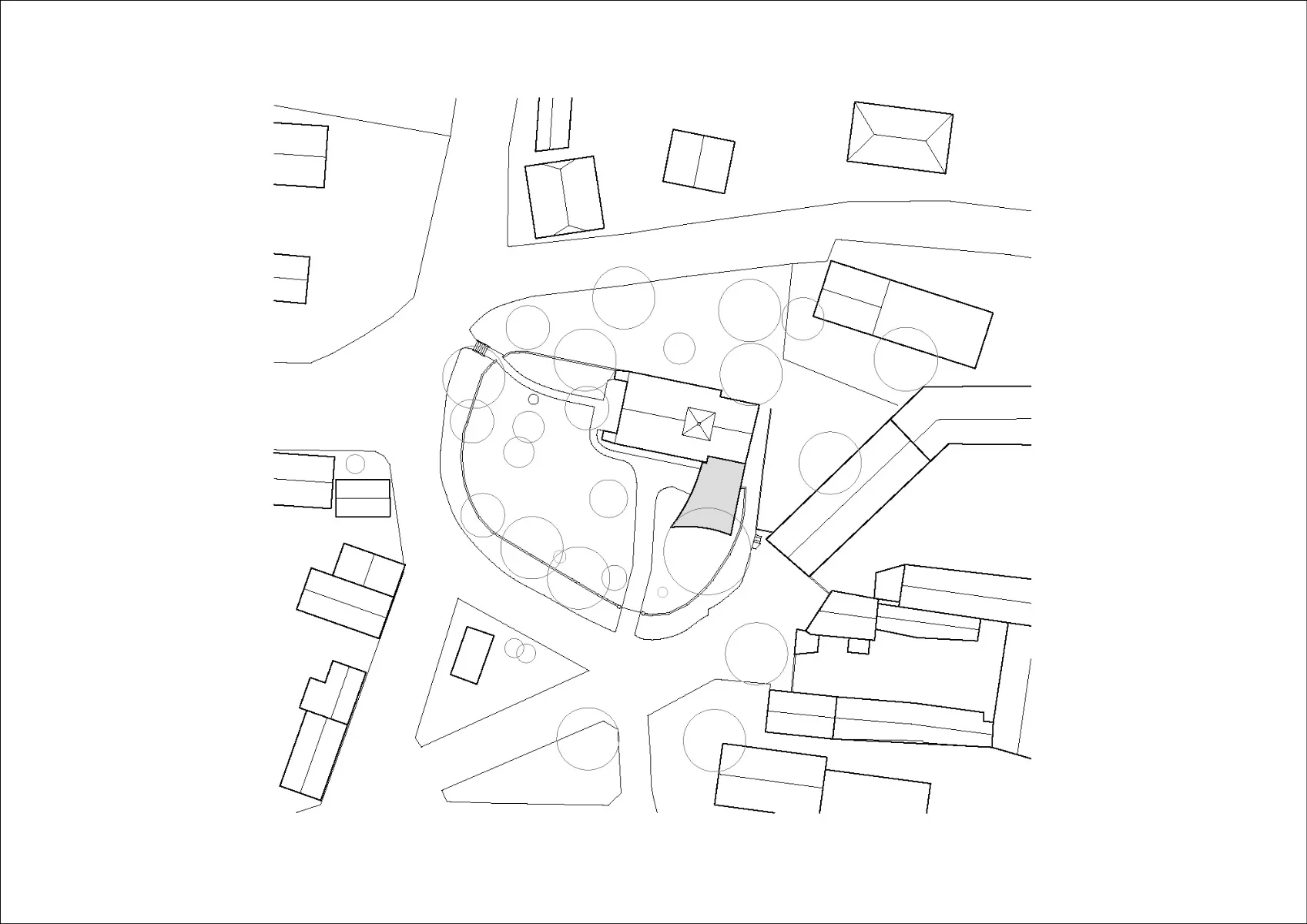 Lageplan, Grafik