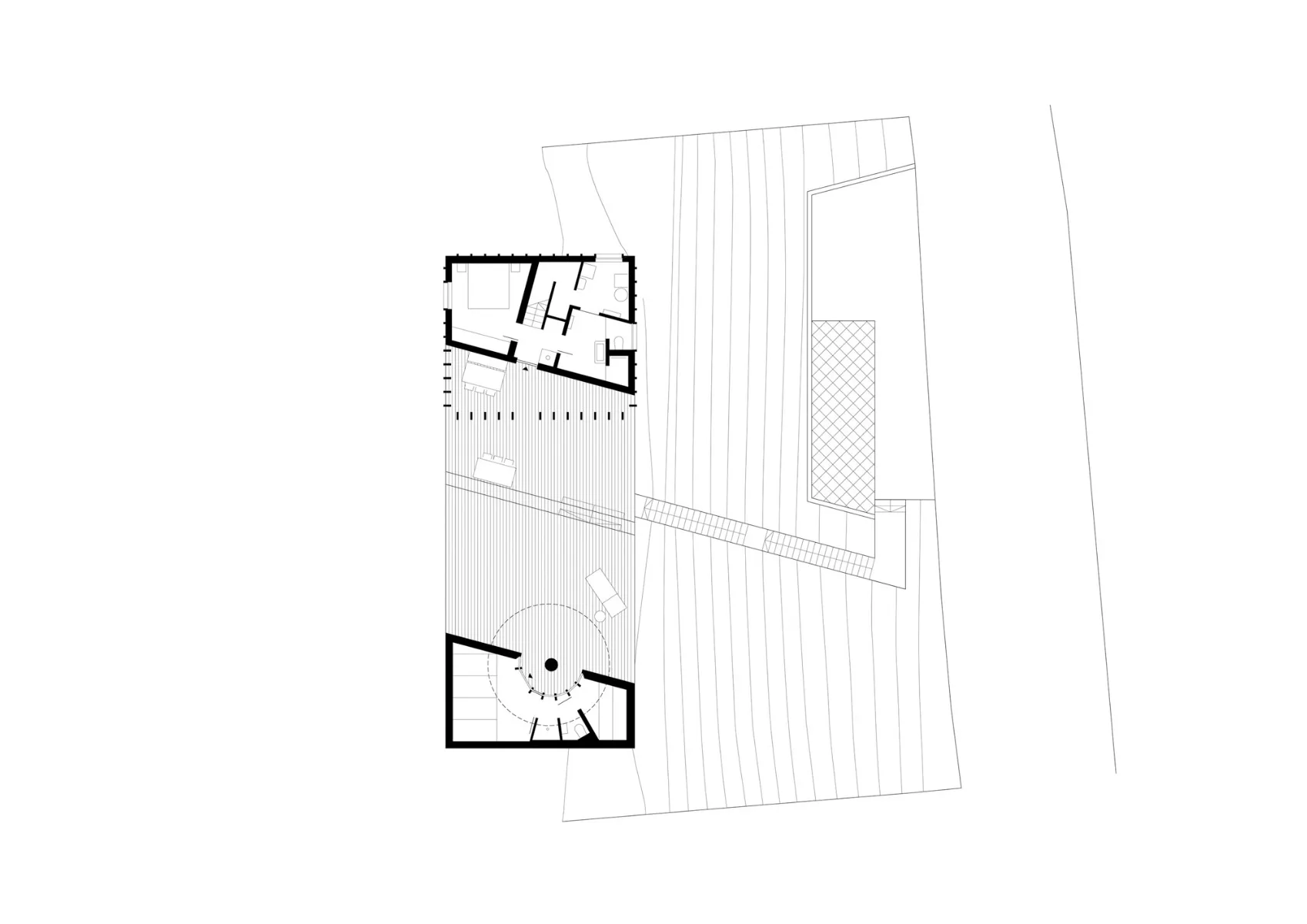 Grundriss EG, Grafik