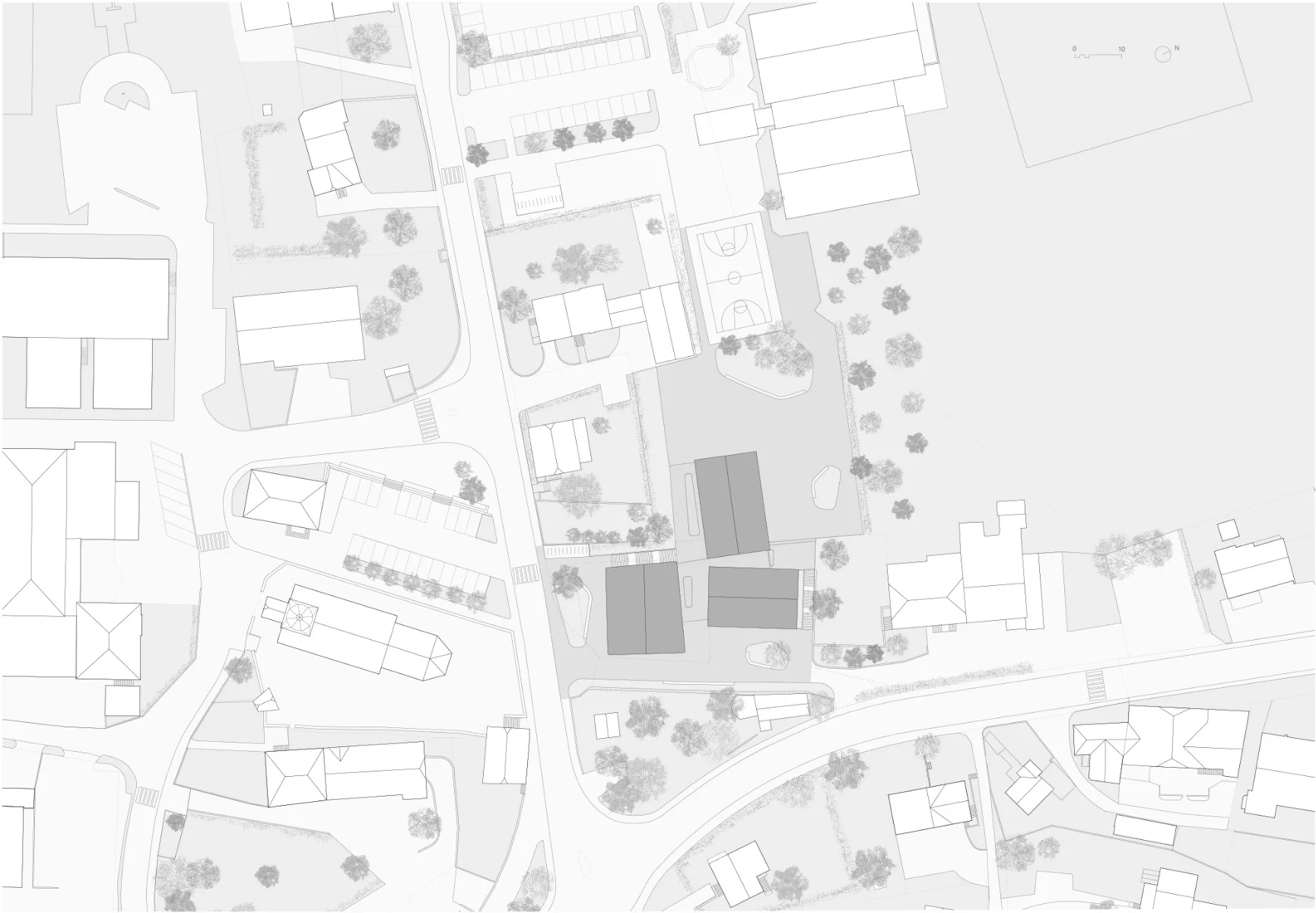 Lageplan, Grafik