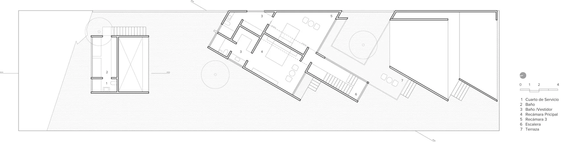 Grundriss OG, Grafik