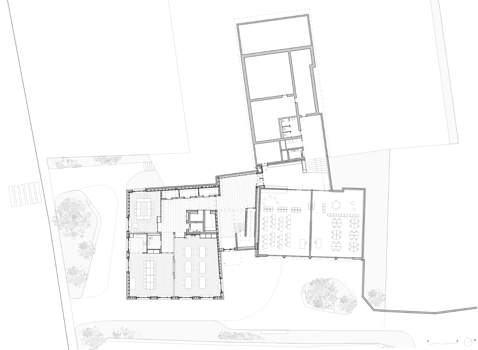 Grundriss Erdgeschoss, Grafik