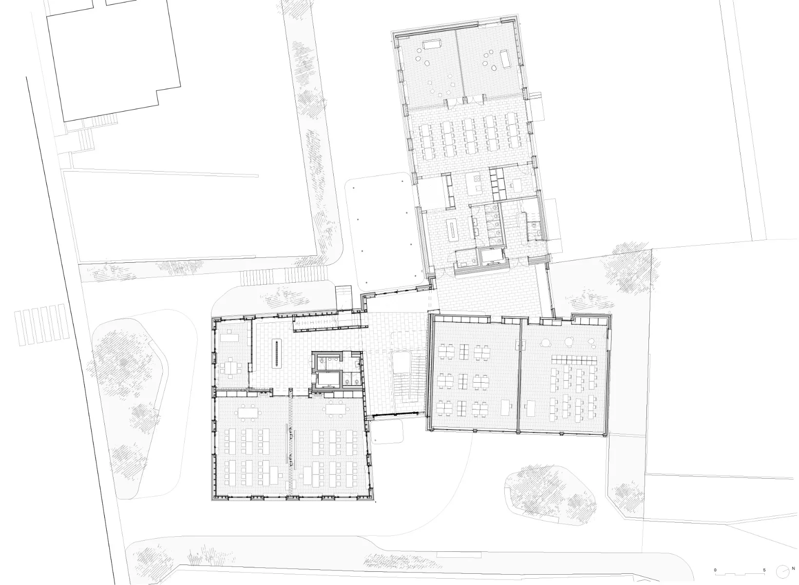 Grundriss erstes Obergeschoss, Grafik