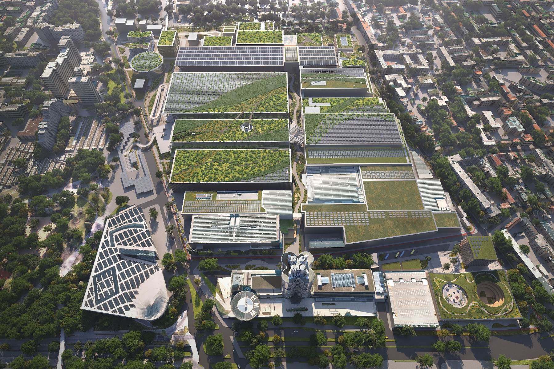 OMA und 3XN sollen BMW-Produktion in München transformieren