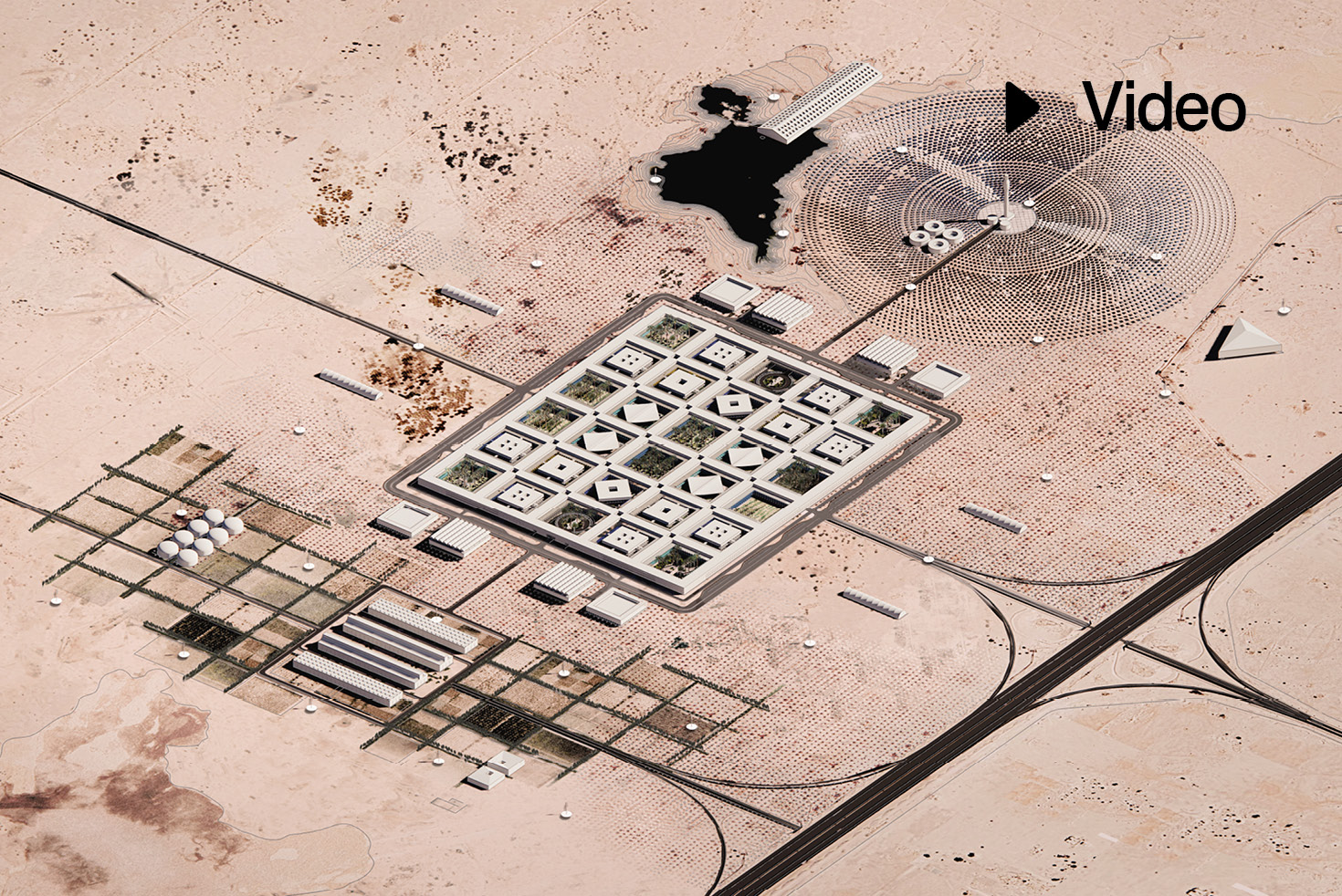 Masterplan für den Al Daayan Health District in Doha