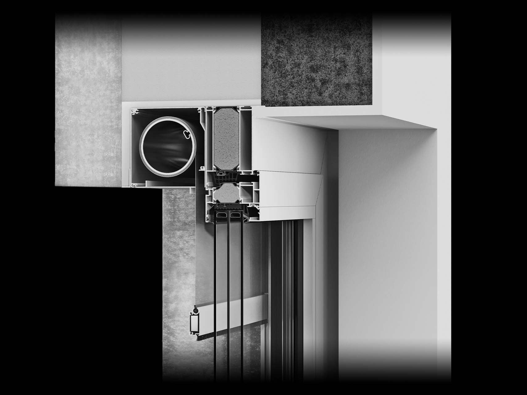 Das Fenstersystem heroal W 77 aus recyceltem Aluminium ist für den Einsatz in Passivhäusern zertifiziert – bei geringer Bautiefe von nur 77 mm.