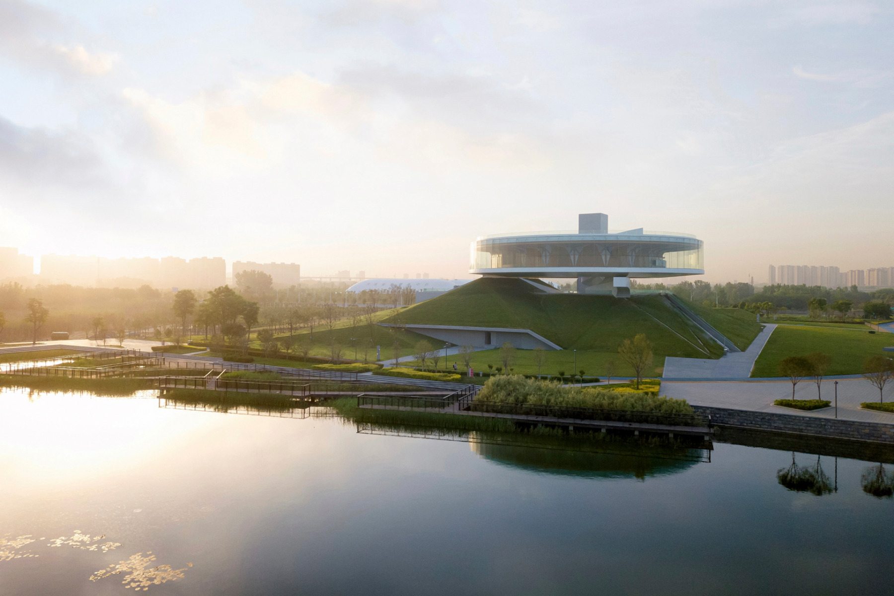 Dragon Lake Public Art Center von Studio A+