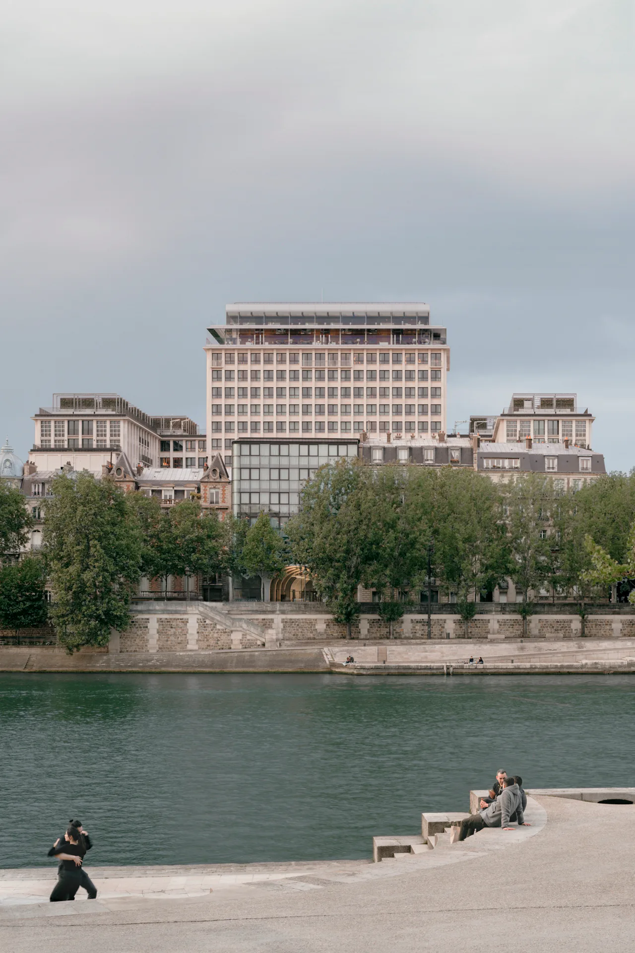 Blick über die Seine