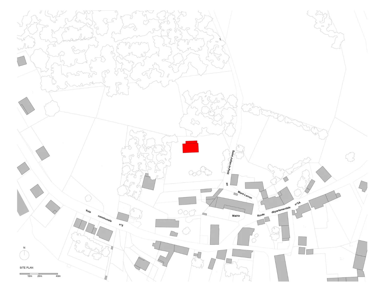 Lageplan, Grafik
