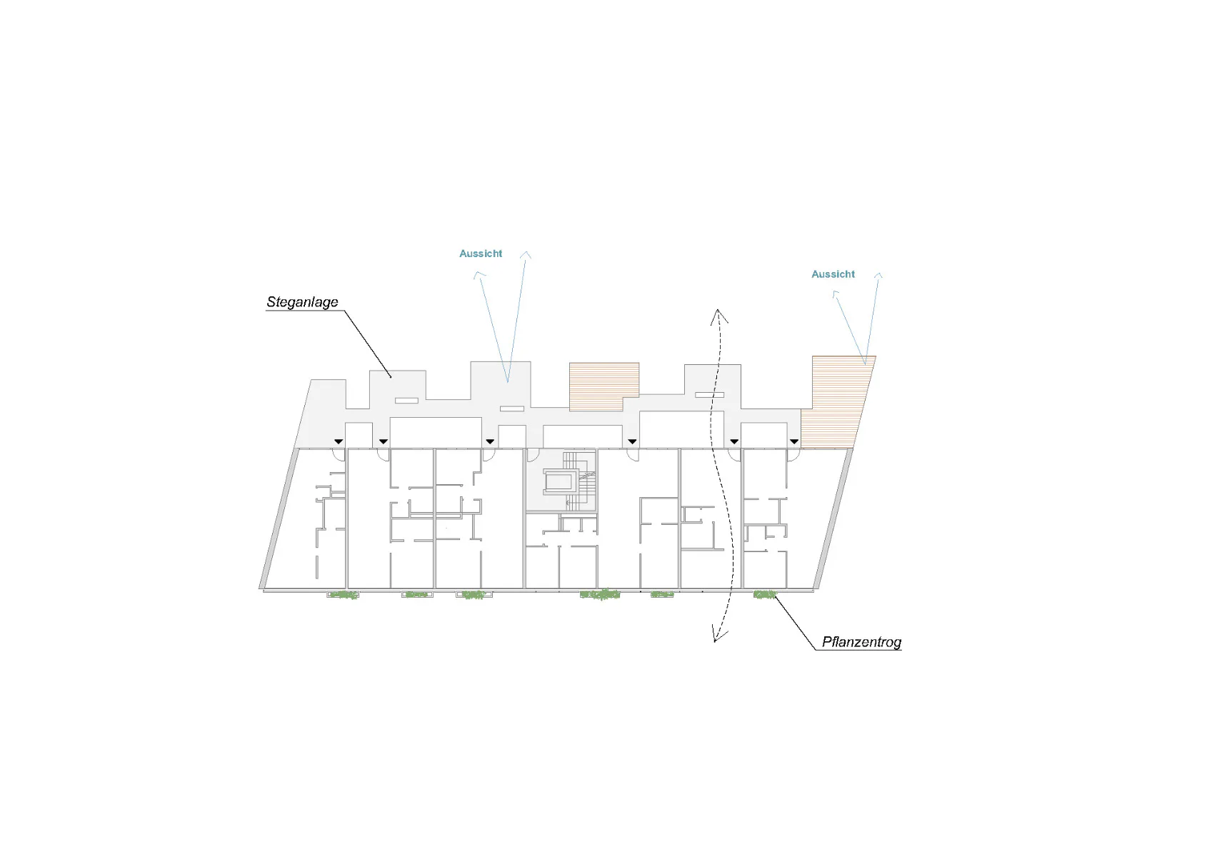 Grundriss 2. OG, Grafik