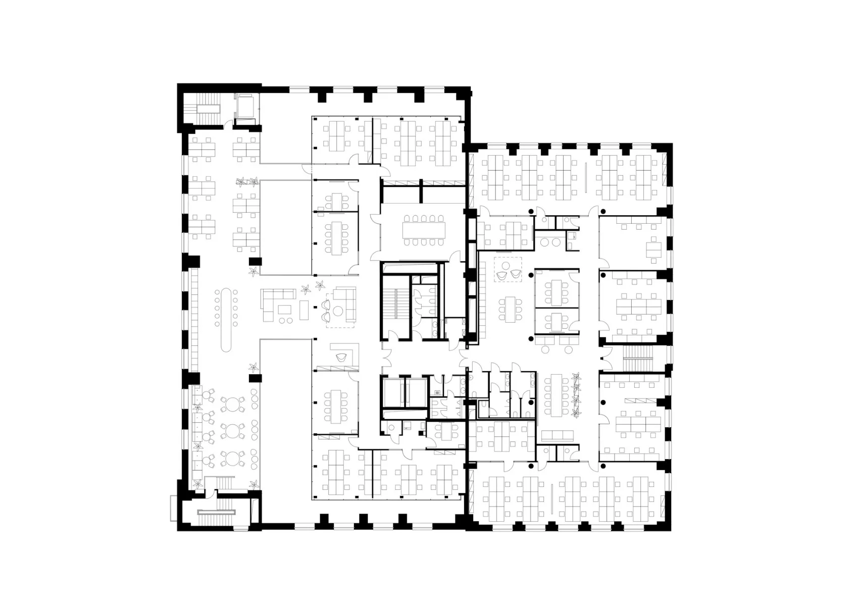 Grundriss 2. OG, Grafik