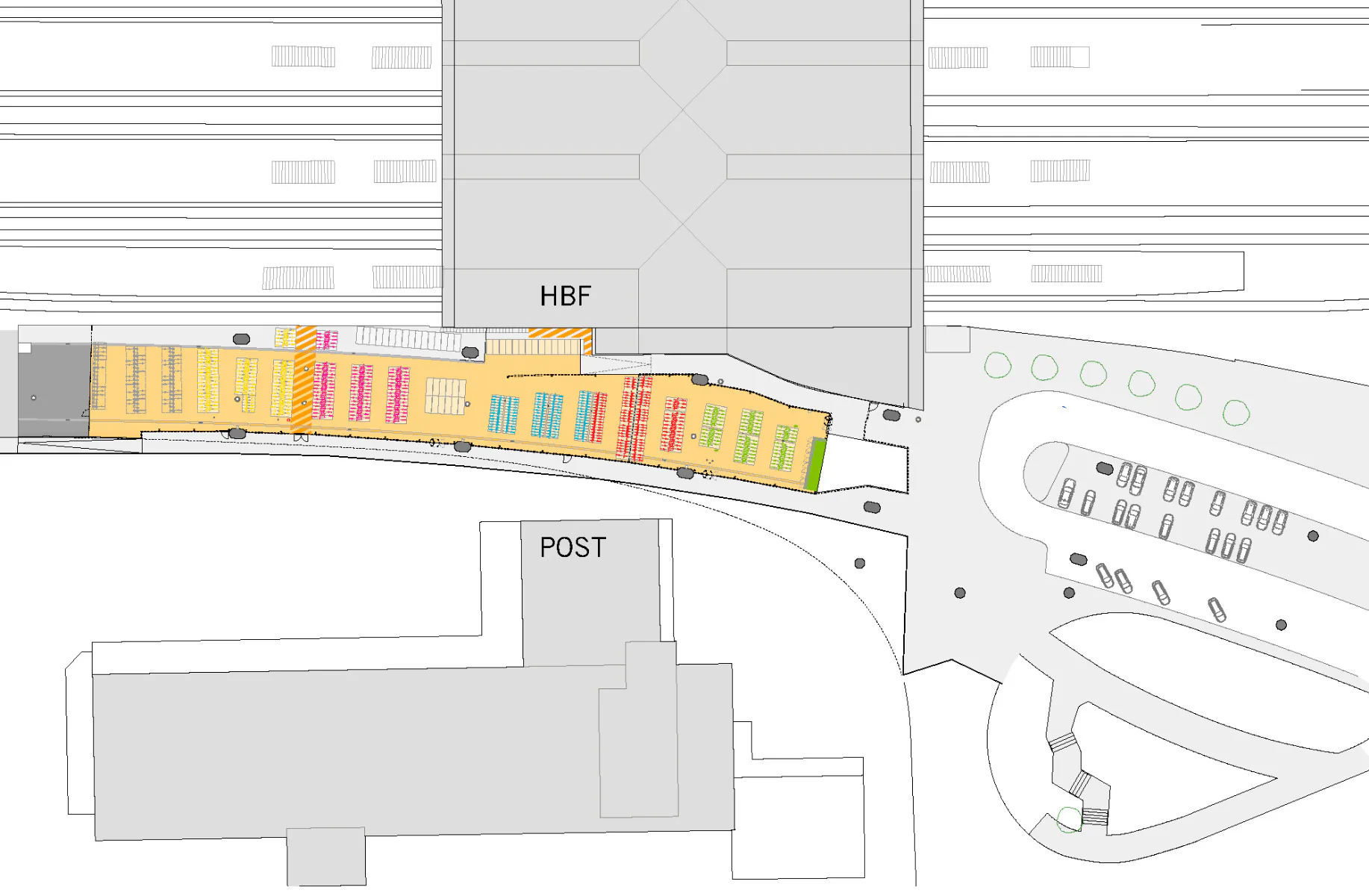Lageplan, Grafik
