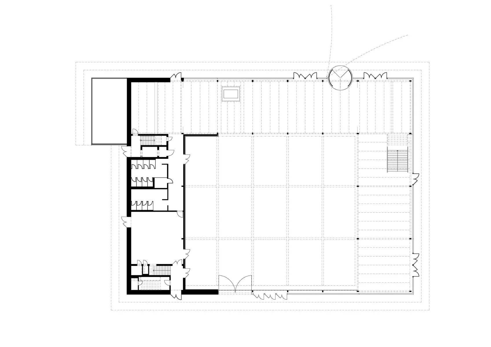 Grundriss EG, Grafik
